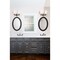 Nuvo Warren - 2 Light Vanity - Gun Metal with Satin White Glass 60/8032 - alternate 6